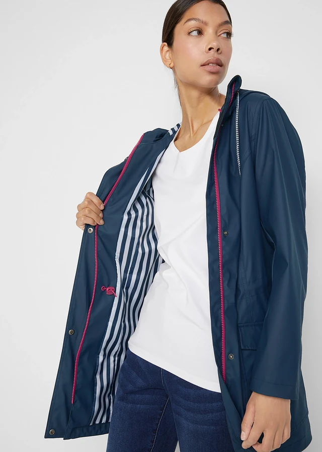 Regenjas, waterafstotend • donkerblauw • product-page.page-title-suffix
