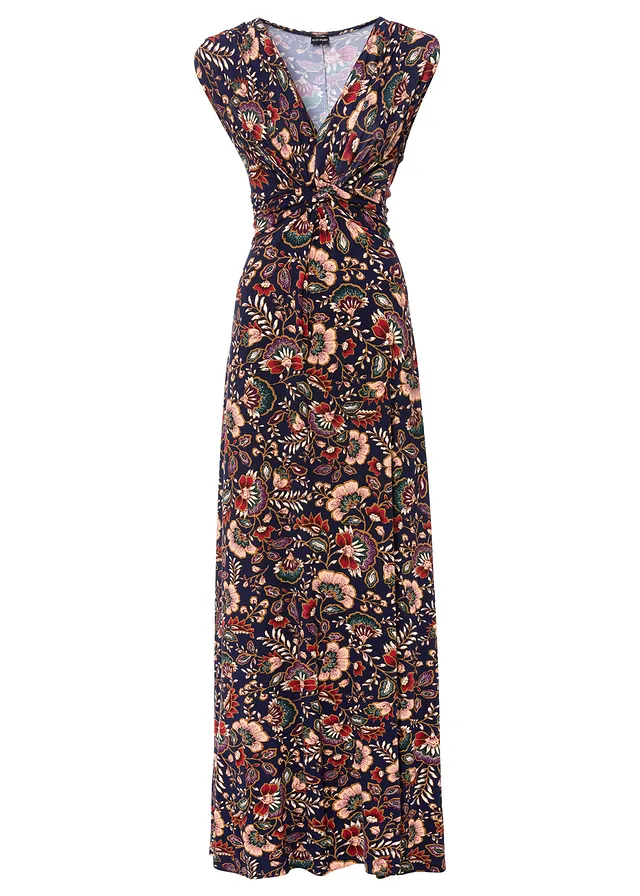 Rochie maxi din viscoză sustenabilă