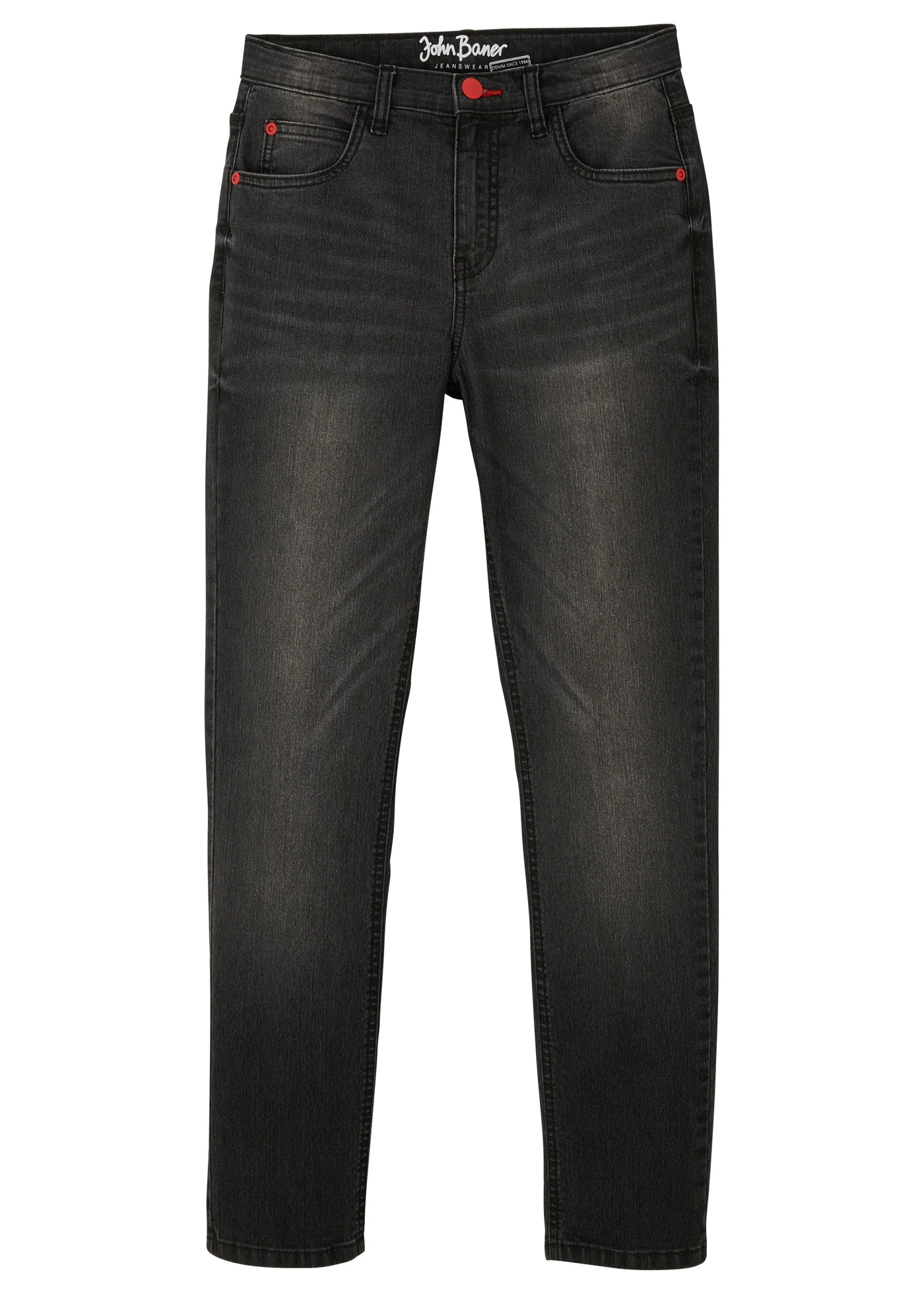 Jean garçon avec délavage cool, Slim Fit • gris denim • product-page.page-title-suffix