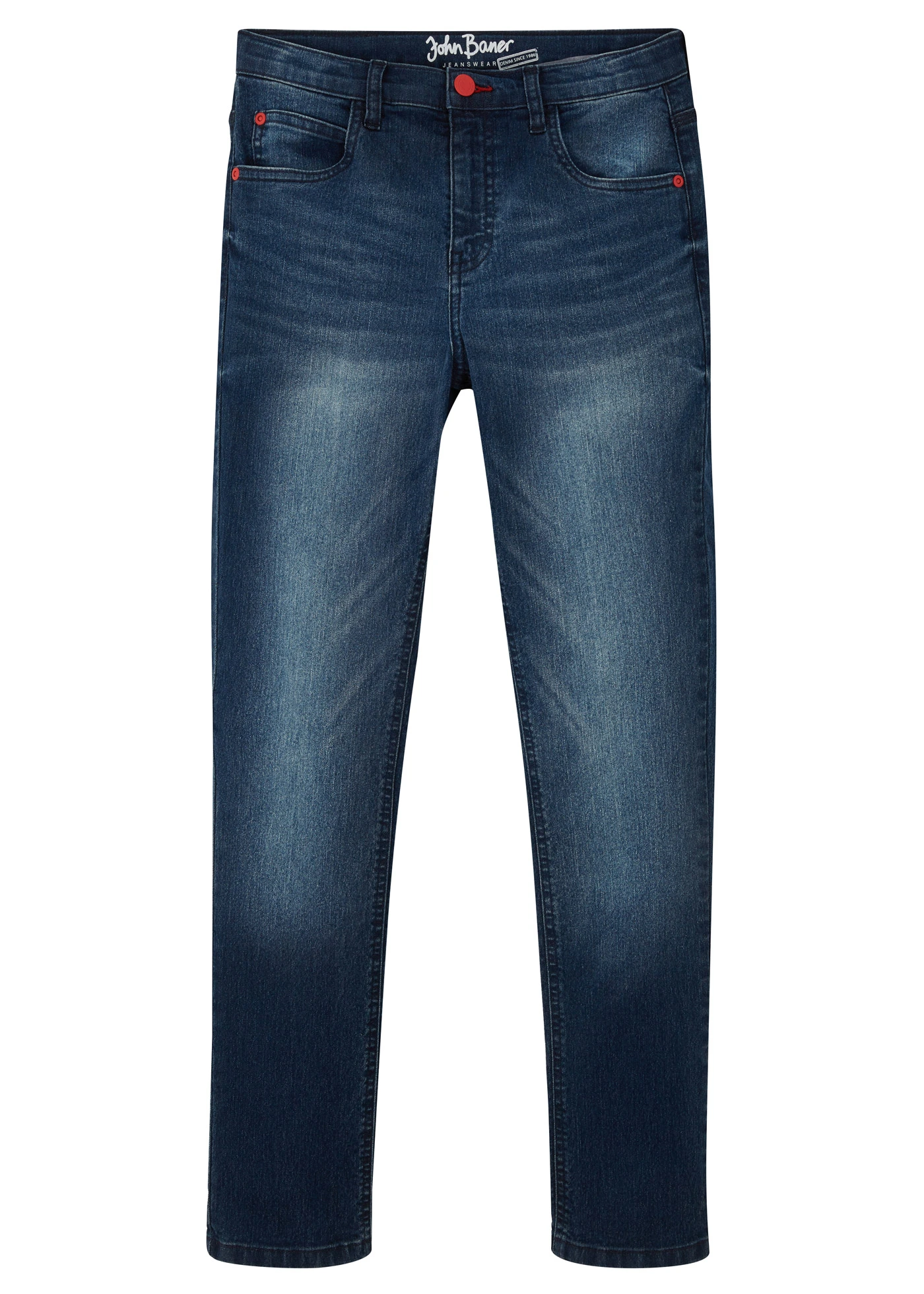 Jean garçon avec délavage cool, Slim Fit • bleu stone • product-page.page-title-suffix