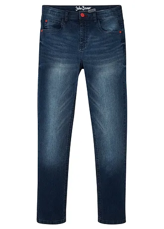 Jeans met coole wassing, slim fit • blue stone • bonprix online shop
