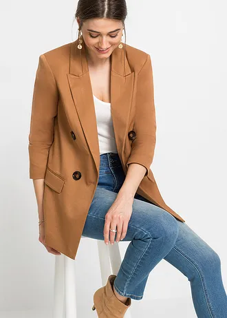 Blazer, Kleur: cognac