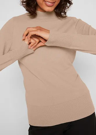 Cienki sweter • beżowy • sklep bonprix