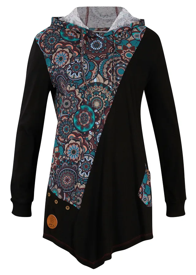 Tričko s kapucňou z čistej bavlny