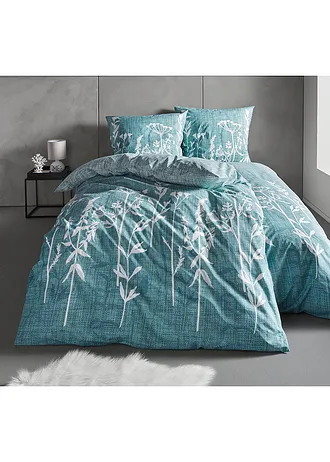 Linon dekbedovertrek • mint • bonprix online shop