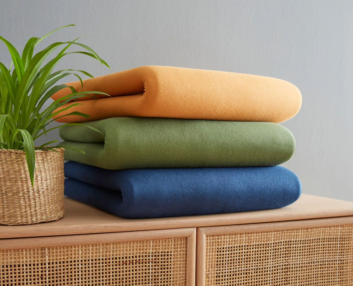 Cearşaf pat cu elastic • albastru • magazin bonprix