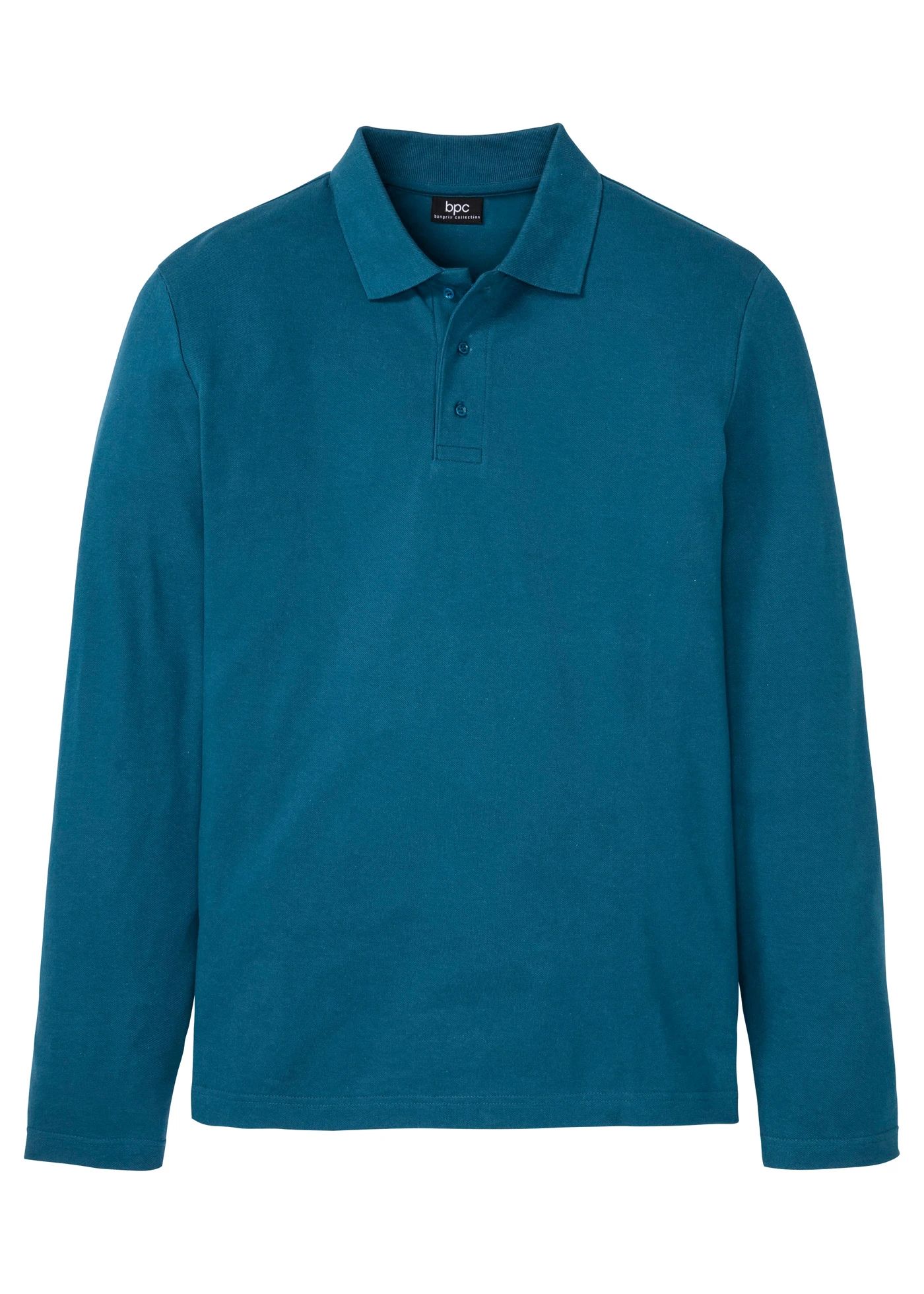 Polo triko s dlouhým rukávem • tmavě modrá • bonprix obchod