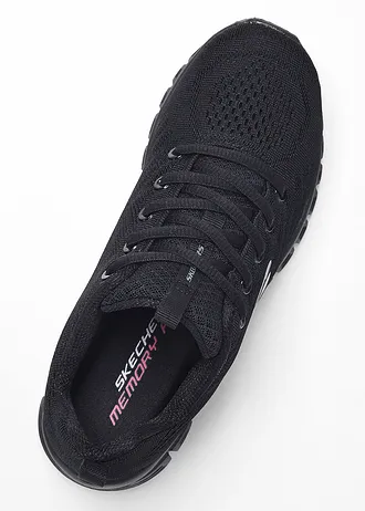 Pohodlné tenisky značky Skechers s paměťovou pěnou • černá • bonprix obchod