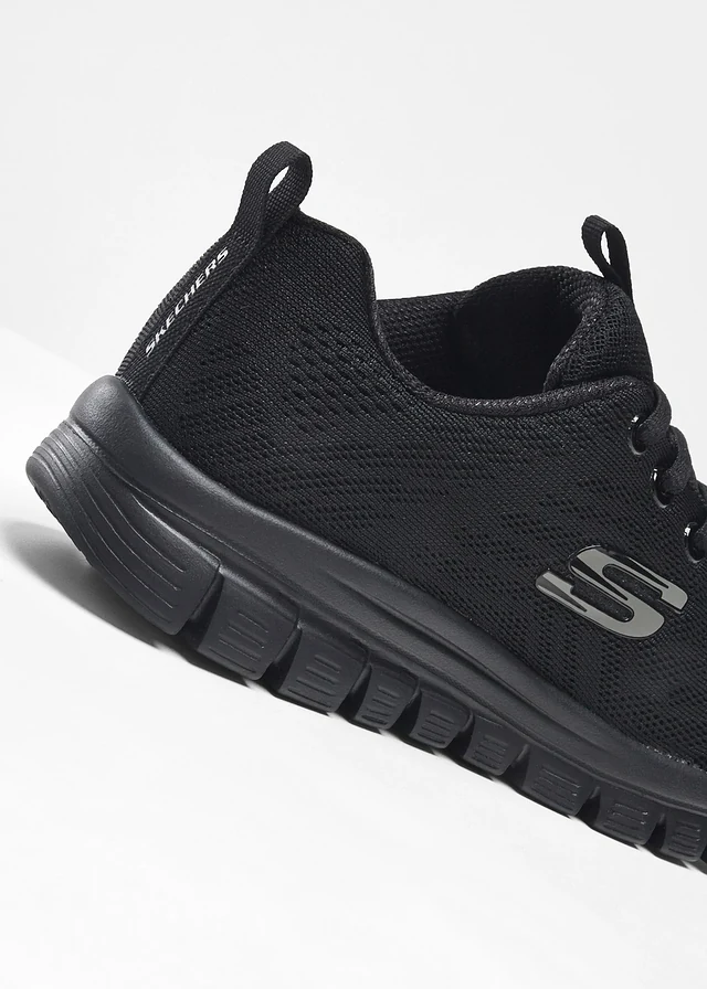 Sneakers Skechers confortables à mémoire de forme • noir • product-page.page-title-suffix