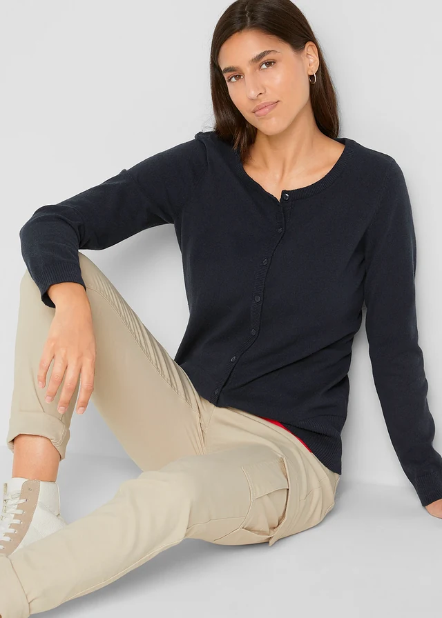 Gilet en fine maille • bleu foncé • product-page.page-title-suffix