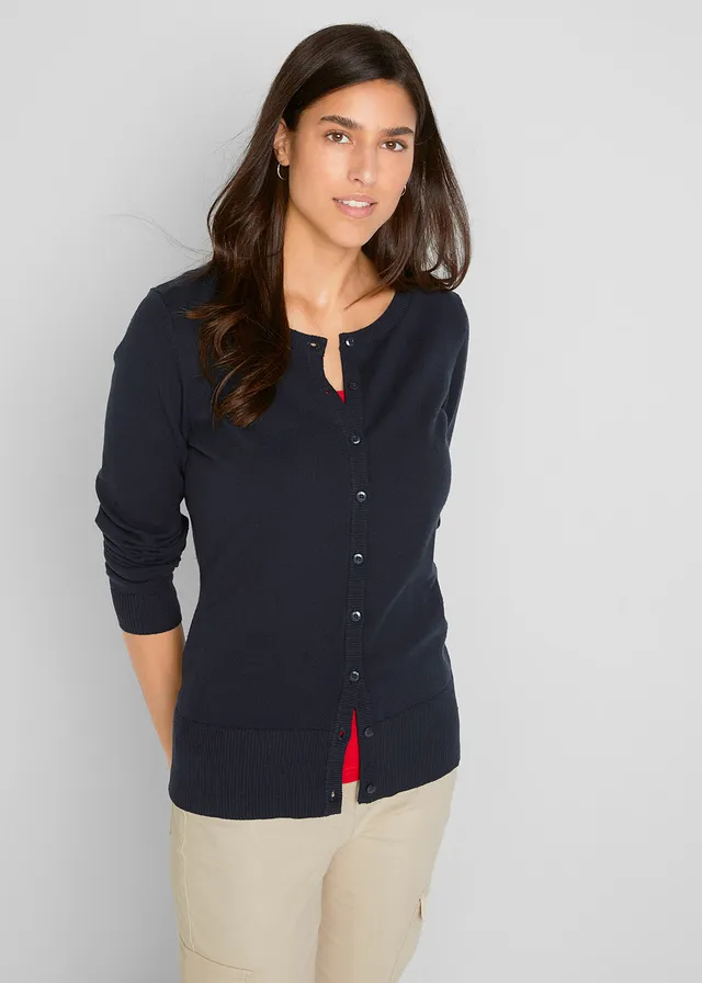 Vest met gerecycled materiaal, Kleur: donkerblauw