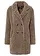 Krátký kabát, barva: hnědošedá