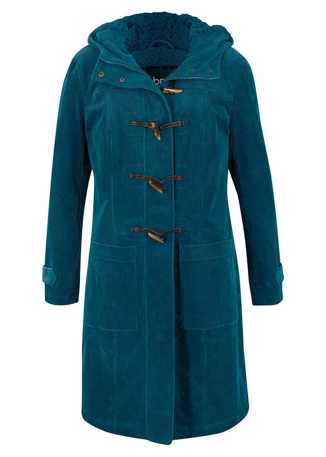 Mantou Dufflecoat raiat cu căptușeală