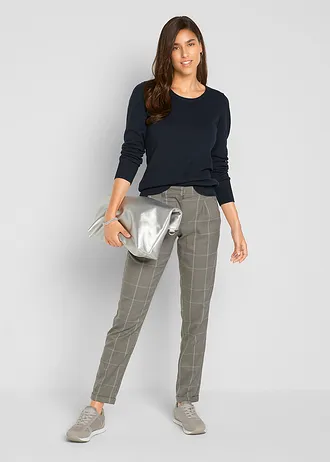 Svetr z jemné pleteniny • tmavě modrá • bonprix obchod