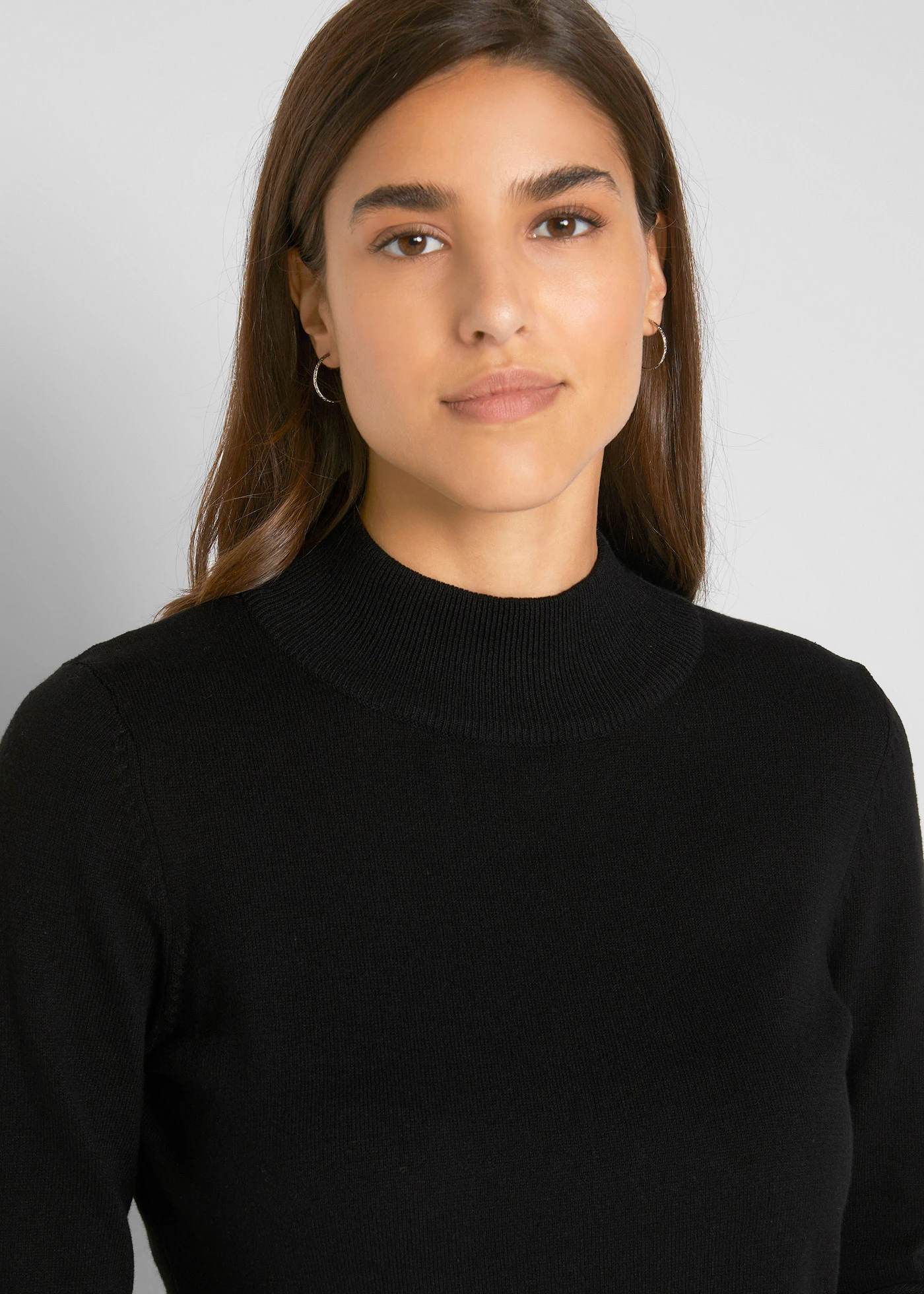 Fijngebreide trui • zwart • bonprix online shop