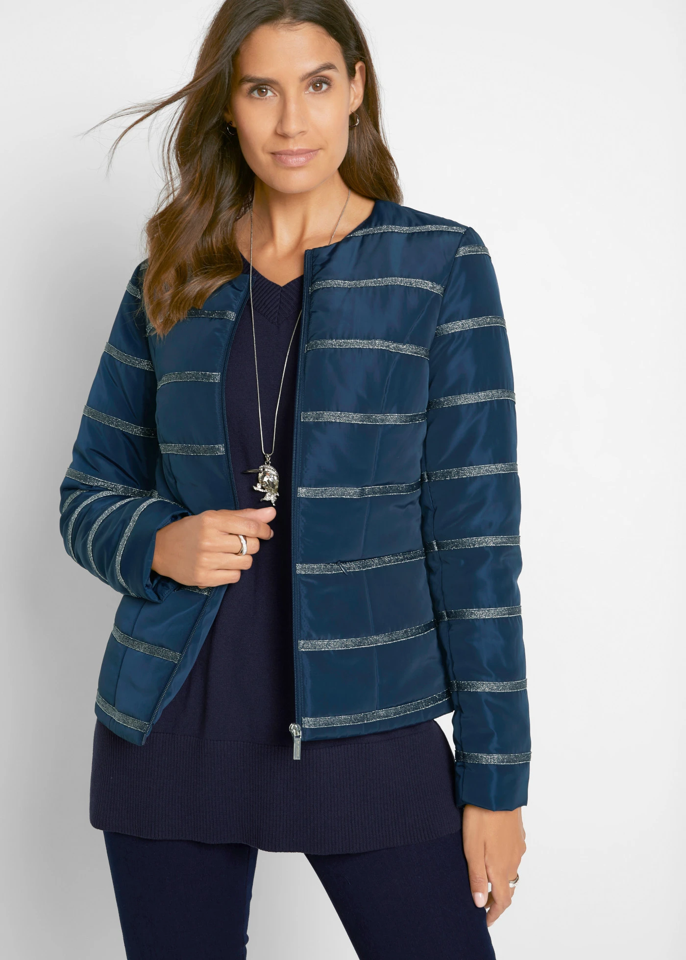 Pull long • bleu foncé • product-page.page-title-suffix
