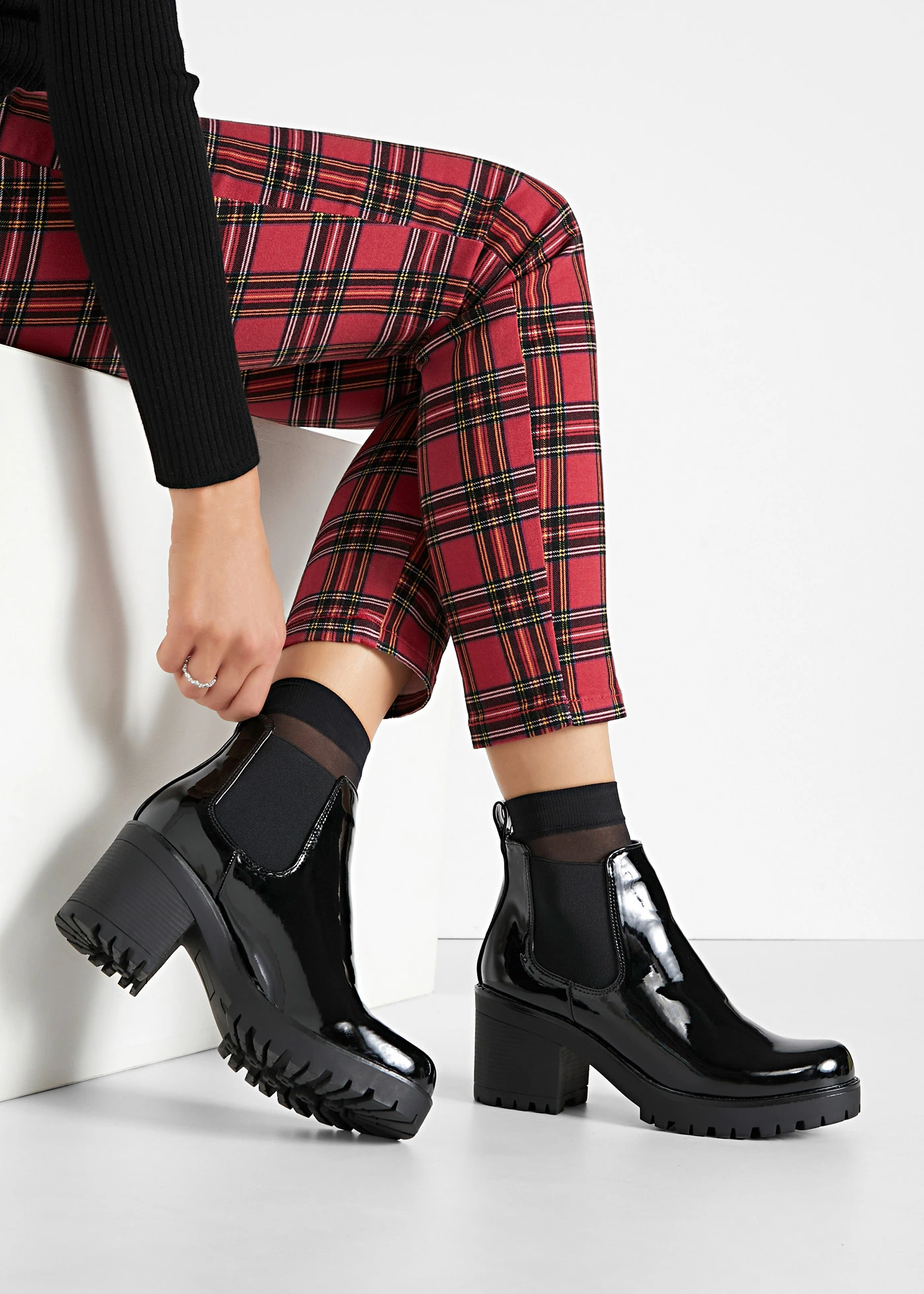 Workery • černá • bonprix obchod