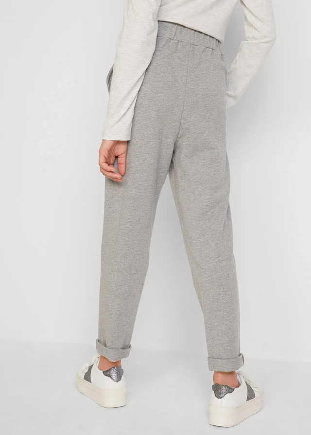 Casual sweatpants met comic print • lichtgrijs gemêleerd • product-page.page-title-suffix