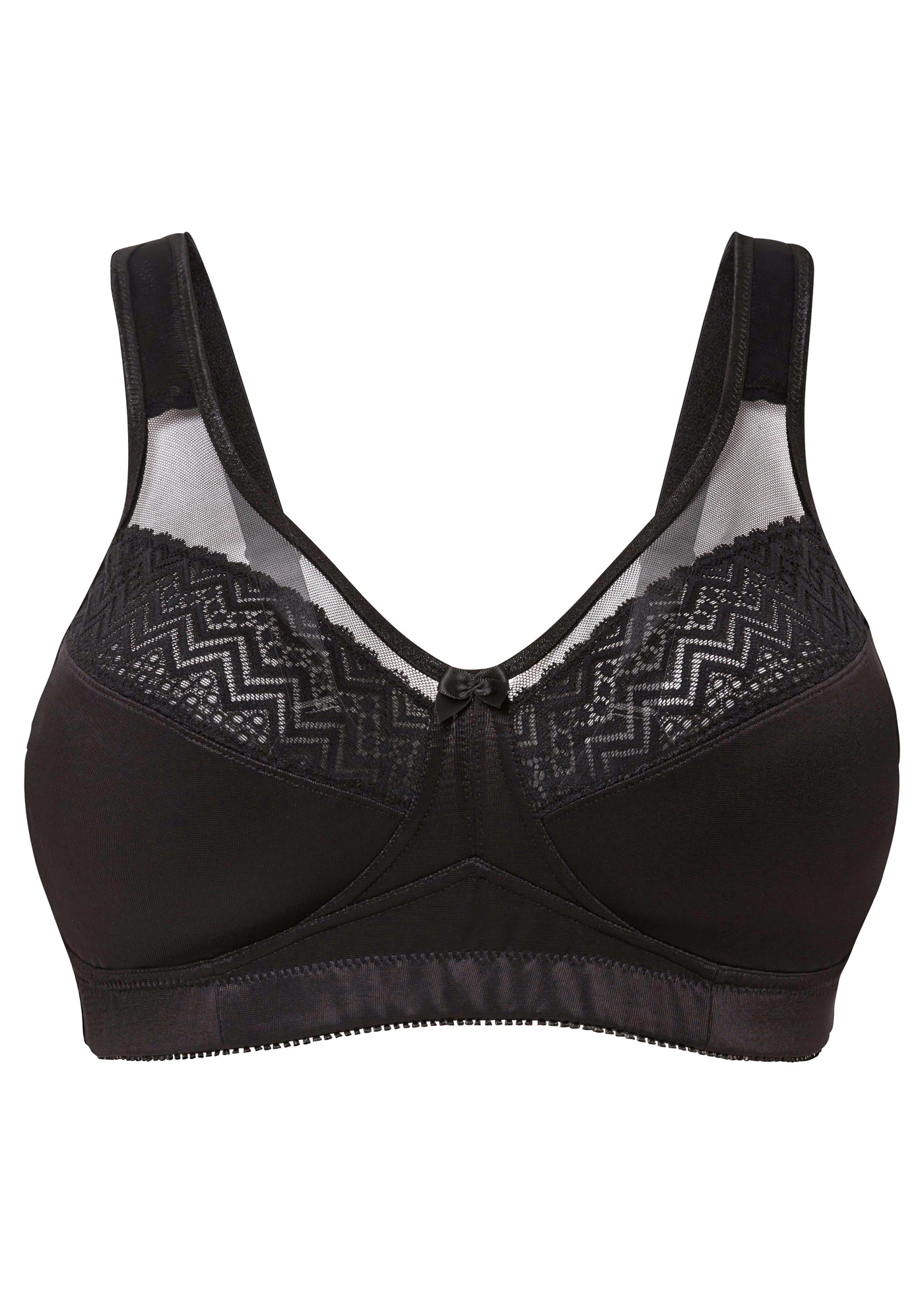 Tehermentesítő melltartó merevítő nélkül • fekete • bonprix áruház