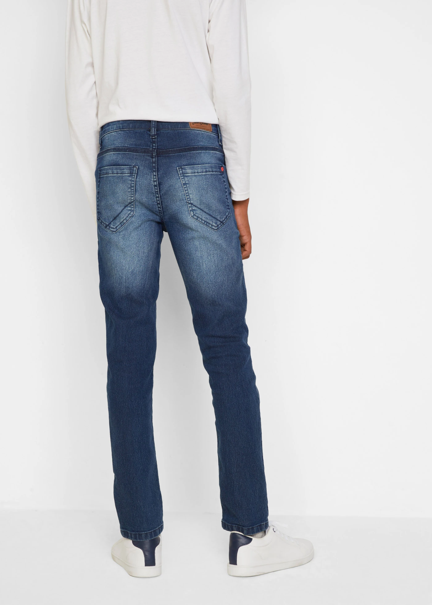 Jean garçon avec délavage cool, Slim Fit • bleu stone • product-page.page-title-suffix