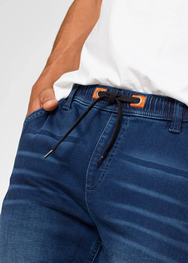 Regular fit sweat instapjeans, straight • blue stone • product-page.page-title-suffix