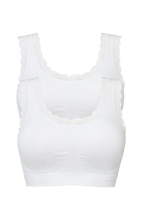 Feel Comfort naadloze bralette (set van 2)