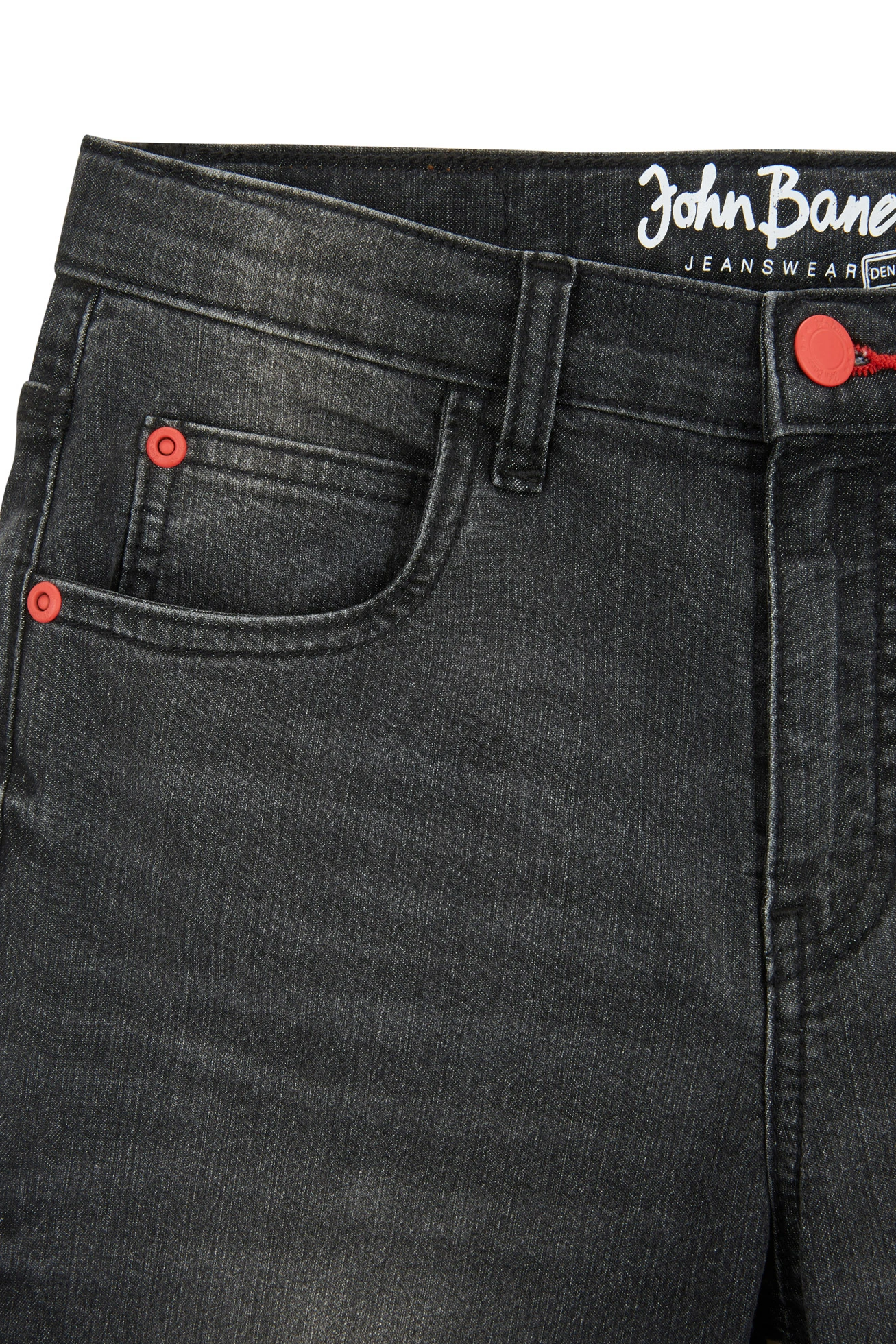 Jeans met coole wassing, slim fit • grey denim • bonprix online shop