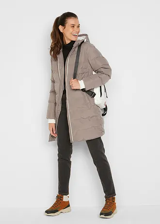 Mom jeans mid waist, long, Kleur: zwart denim