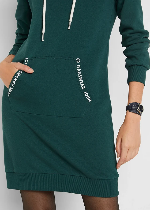 Robe sweat • vert pétrole • product-page.page-title-suffix