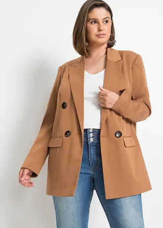 Blazer, Kleur: cognac