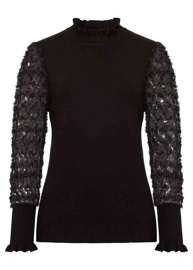 Pull doux à col roulé