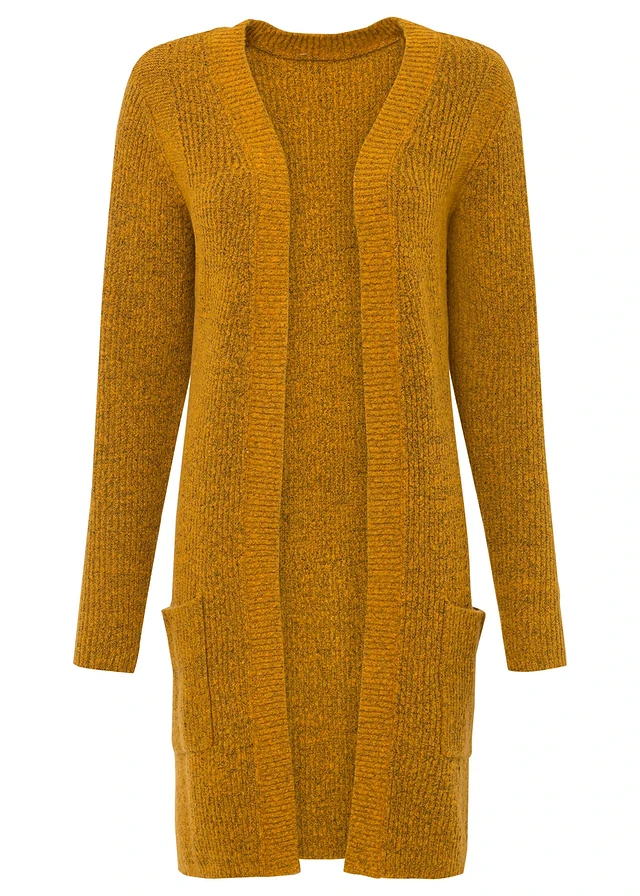 Gilet long en maille