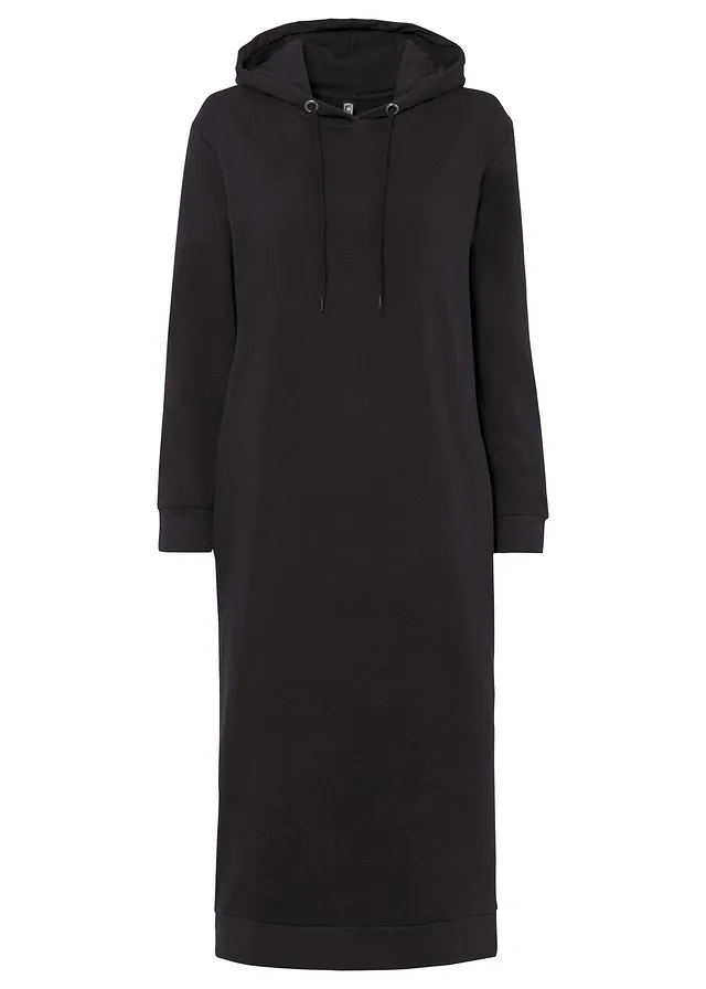 Mikinové šaty, midi
