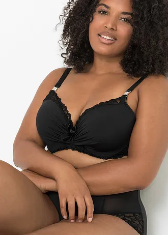 Soutien-gorge à coques, Couleur: noir