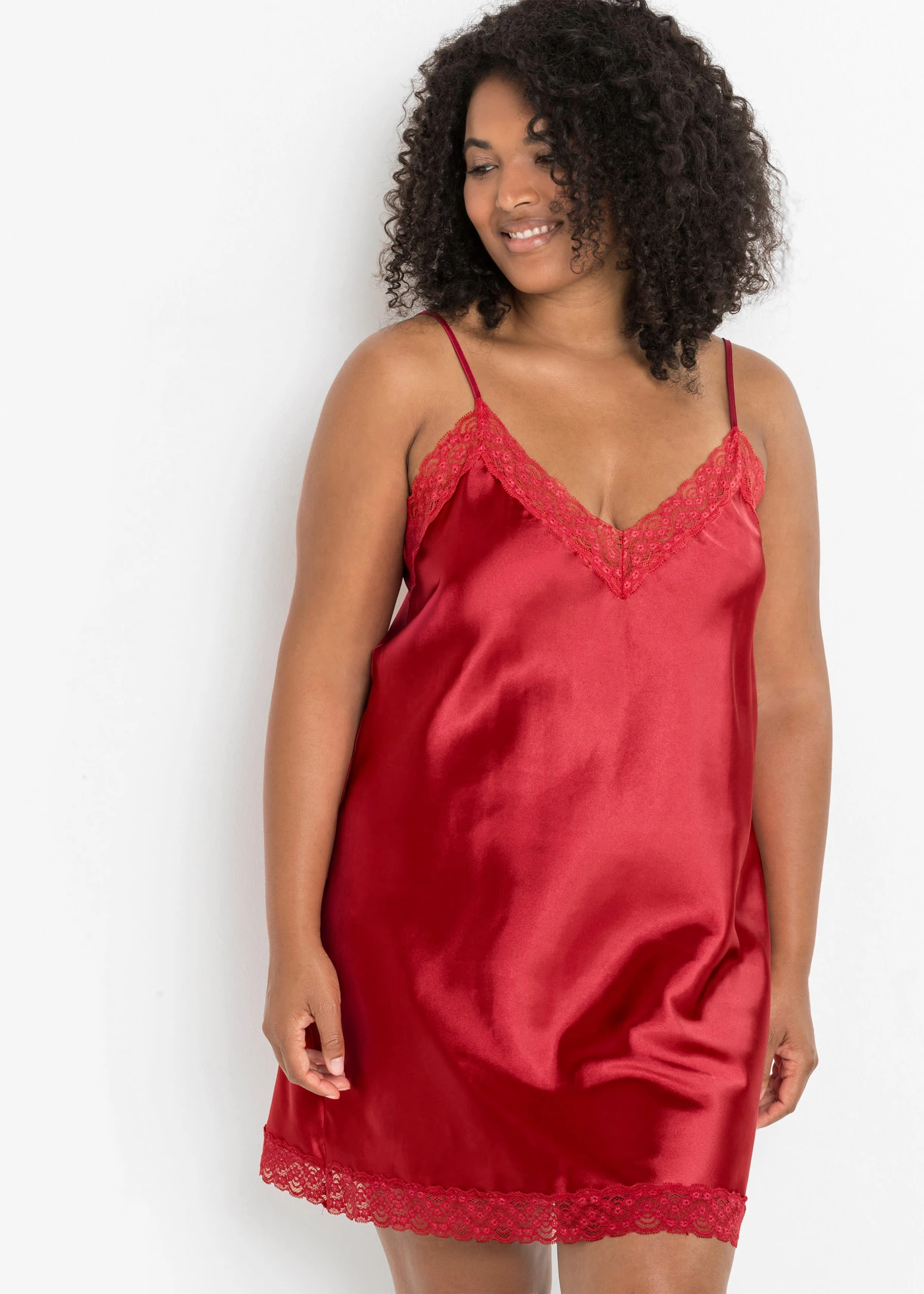 Nuisette • rouge corail plus size • Boutique bonprix