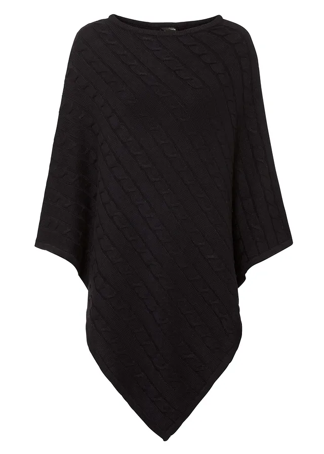 Poncho cu conţinut de caşmir