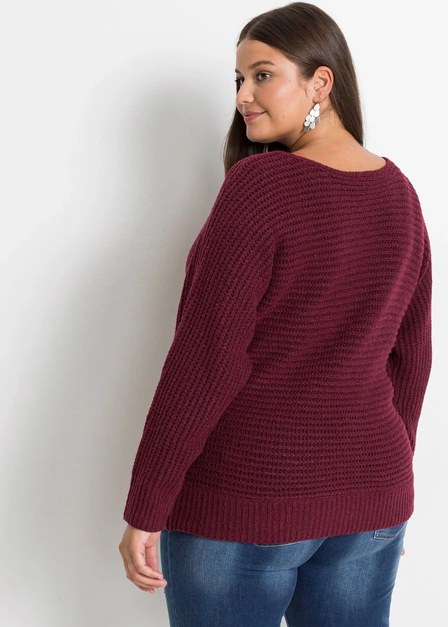 Trui, Kleur: esdoornrood mêlee