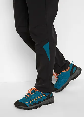 Voděodolné softshellové kalhoty, rovný střih • černá • bonprix obchod