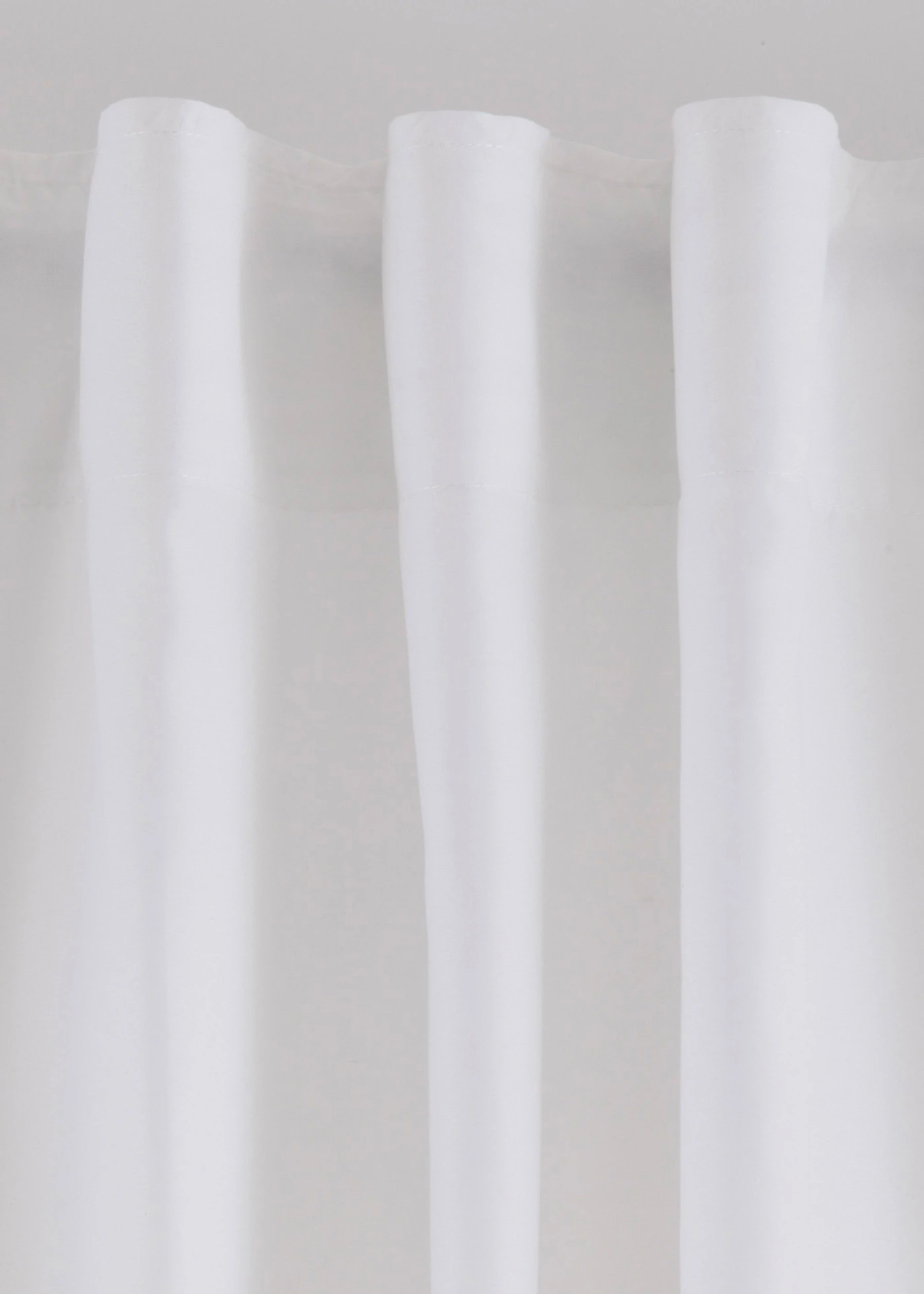 Rideau facile d’entretien en microfibre (1 pce) • blanc-gris • Boutique bonprix