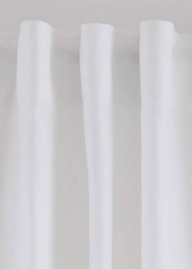 Microvezel gordijn met bloemenprint (1 stuk) • wit-grijs • product-page.page-title-suffix