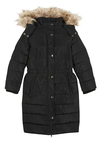 Manteau d’hiver rembourré à capuche amovible