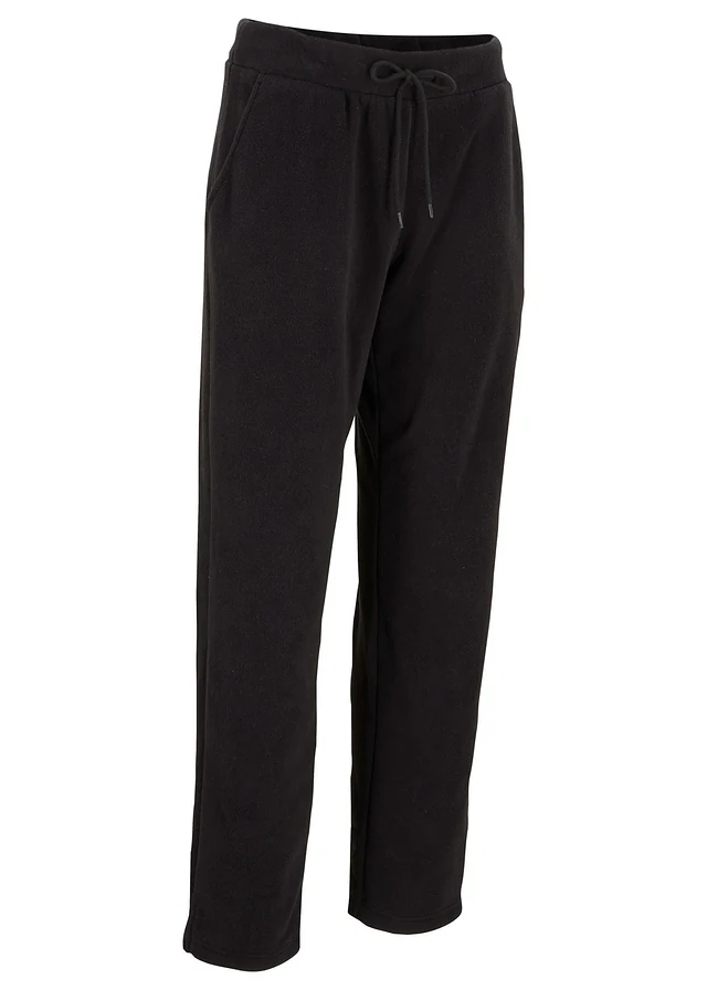 Pantalon large en polaire