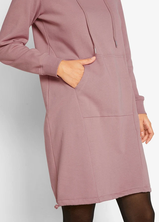 Sweatjurk van katoenmix • rozenhout • product-page.page-title-suffix