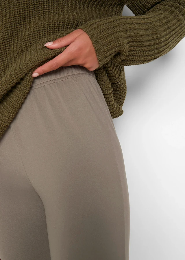Legging chaud à taille élastiquée • olive clair • product-page.page-title-suffix
