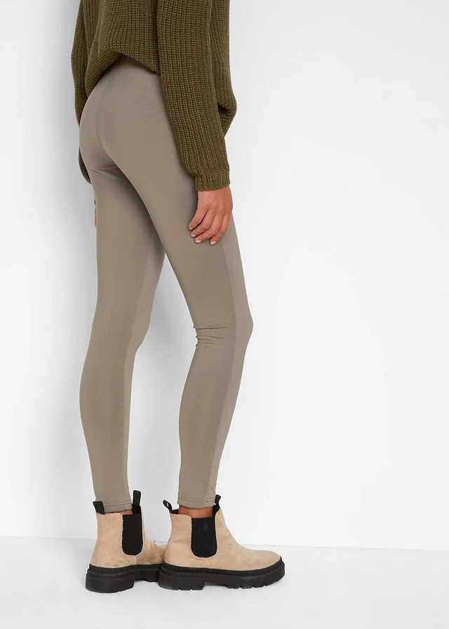Thermo legging met comfortband • licht olijfgroen • product-page.page-title-suffix
