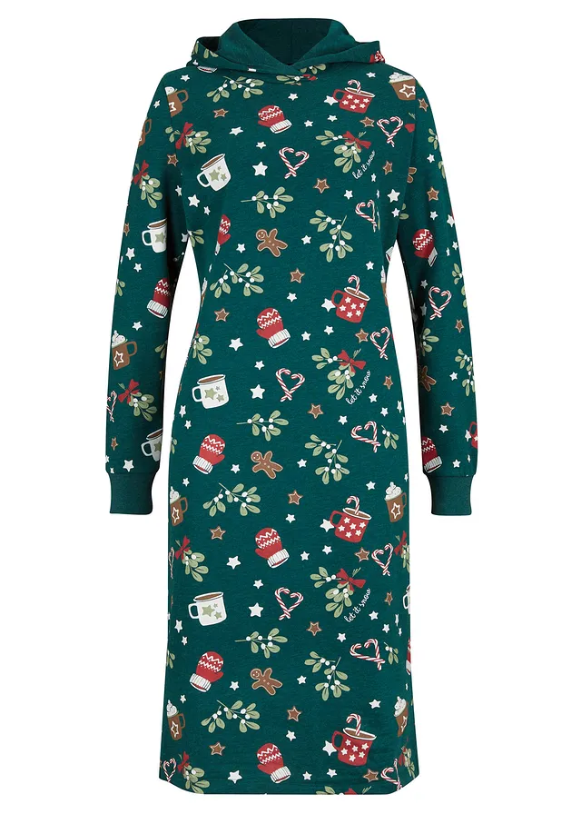 Vianočné mikinové šaty