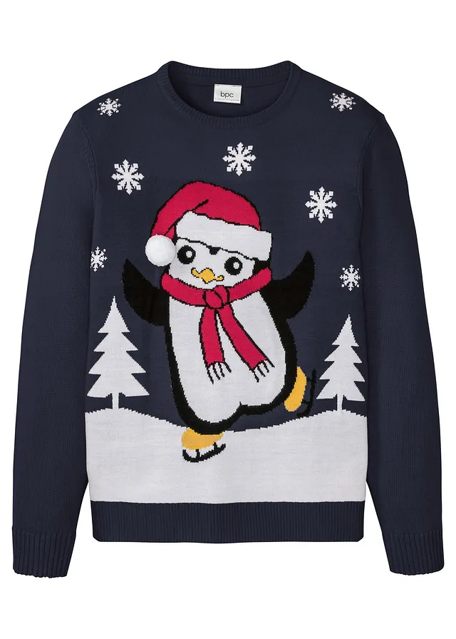 Pulover bărbați cu motiv de Crăciun