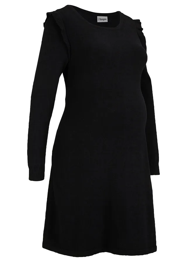 Robe de grossesse en maille douce