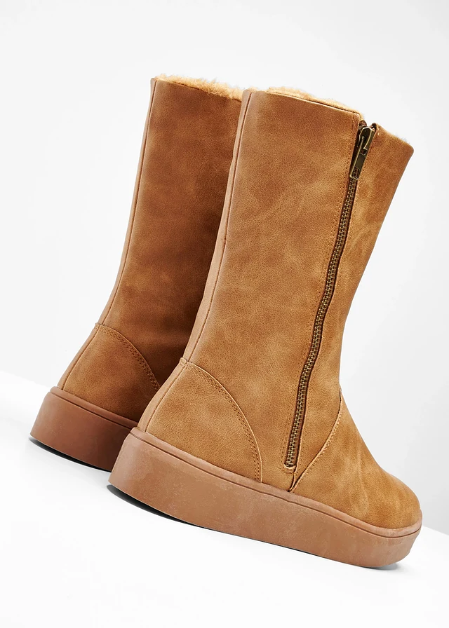 Winterlaarzen, Kleur: camel