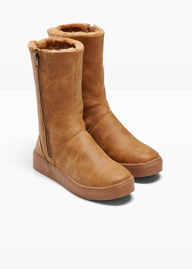 Winterlaarzen, Kleur: camel